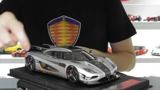 1/18 KOENIGSEGG ONE:1 by FRONTIART Full Review