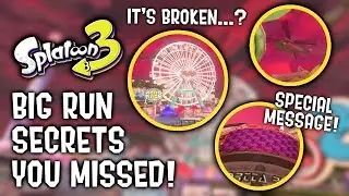 Big Run SECRETS & Fun Details You Missed in Splatoon 3