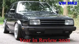 2021 Year in Review MindMadeDesigns Car Mods VW Golf Mk2