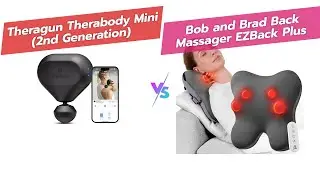 Сравнение массажера для спины TheraGun Mini 2-го поколения и BOB AND BRAD &ndash; глубокотканный массаж 💪🧰