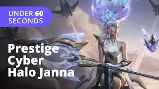Prestige Cyber Halo Janna Skin (60 Seconds) - League of Legends