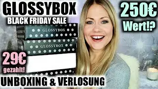 250&euro; Wert? Glossybox Black Friday Sale 2020! Unboxing & MEGA Verlosung | Frankas Favorites