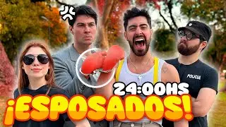24 HS ESPOSADO A SIMON | VAMOS AL BA&Ntilde;O JUNTOS ? 🧐