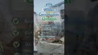 Winter Construction Checklist