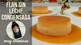 FLAN CON CARAMELO | Muy cremoso | Flan sin leche condensada | QUESILLO CASERO CON LICOR