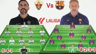Easy Win ~ Elche Vs Barcelona Potential Head To Head Line up in EPL MatchWeek 22 Season 2025/2026