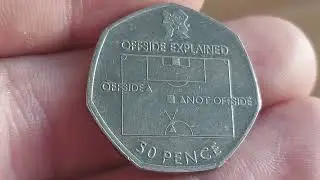 FOOTBALL OLYMPICS 50P COIN 2011 REVIEW + VALUE
