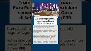 Trump Banjir Pujian, Disanjung Para Pemimpin Islam seusai Membahas Krisis yang Terjadi di Gaza