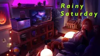 Rainy Saturday - Kozy Evening - Lofi Chillout mix