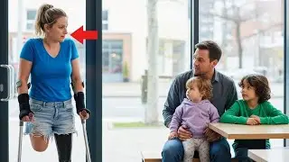 Can I Sit Here?&rdquo; The One-Legged Girl Asked the Single Dad&hellip; His Answer Left Her in Tears