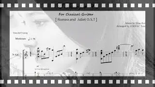 A Time for Us - Classical Guitar TAB (PDF) | Romeo and  Juliet(로미오와 줄리엣) OST / Nino Rota