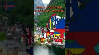 Which 2 Countries Flags Have Swapped #flag #country #shorts #fyp