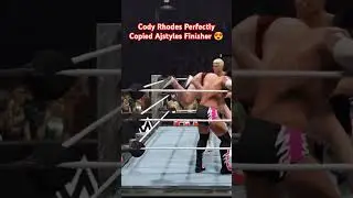 #codyrhodes Perfectly Copied #ajstyles #Finisher #pushpa #bikini #wwe2k25malevsfemale #wwe2k25game