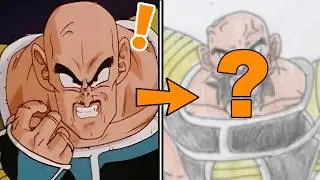 Drawing Evil Saiyan Nappa | What-if Transformation