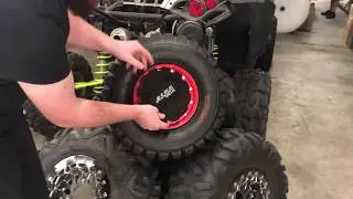 Alba Racing ATV Bead Lock Mud Plug Installation