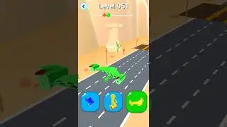 Shape-Shifting 2 GAMEPLAY Level No #951 Walkthrough - New Update Car Racing #Shorts #ShapeShifting