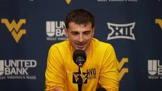 WVU Men's Basketball Jordan McCabe Press Conference | Nov. 9 2023