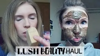 LUSH VEGAN BEAUTY HAUL + VLOG