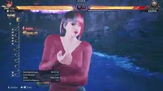 TEKKEN8 Anna stance cancel transitions combo