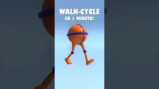 C&oacute;mo animar una CAMINATA con Blender  #animacion3d #timelapseart