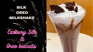 Cadbury Silk Oreo Milkshake #😋#shorts#yummiestmilkshake