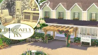 DRAGONFLY INN Gilmore Girls Sims 4 Speed Build Bed & Breakfast