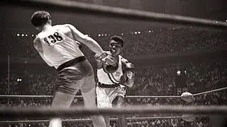 First fight of Muhammad Ali (vs. Zigzy Pietrzykowski in 1960)