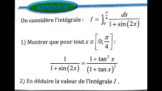 Calcul intégral 2 bac SM Ex 6 et 7 et 8 et 9  page 274 Almoufid