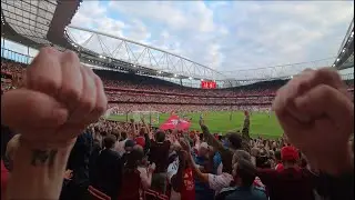 Arsenal v Leeds United Gyokores First Goal North Bank POV Fan Cam #arsenalvsleeds August 23 2025