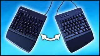 Kinesis Freestyle Edge Split Mechanical Keyboard Review!
