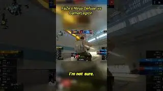 FaZe's Ninja Defuse vs GamerLegion - #cs2  #shorts  #highlights #fps #counterstrike #faze #cs