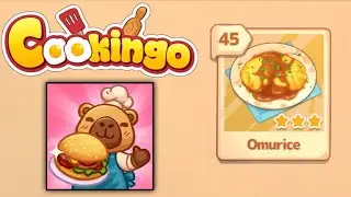 Cookingo: Perfect Meal Level 45 | Omurice | Walkthrough Solution