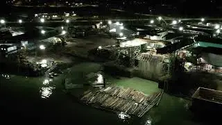 Teal Jones Group Saw Mill Surrey Night Time