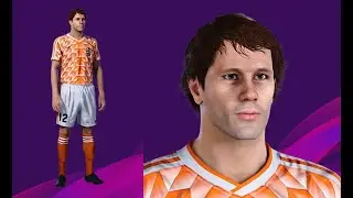 van Basten PES 2021 and PES 2020 [PS4] face