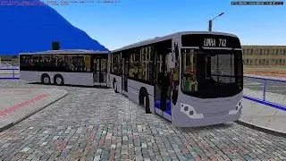[OMSI 2] Linha 742 T.S.Torquato Super Articulado - Mapa Transcol Atual By Dimbuss + G27 #OMSI2 #OMSI