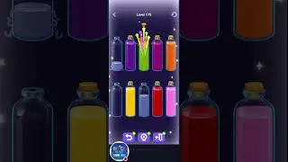 water sort level 175-176 #watersort #blockblast #blockblastwithfsq #puzzle  #level175-176