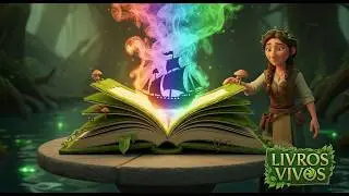 Ela L&ecirc; Hist&oacute;rias com o Nariz ✨ Relaxamento Profundo em um Mundo Goblincore