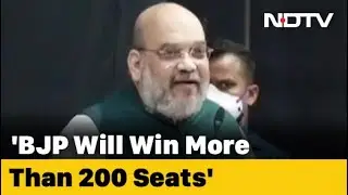 200 Seats For BJP In Bengal, Says Amit Shah. Trinamool Dismisses