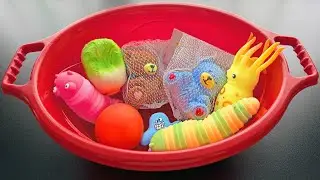 Making Fluffy Slime from Squishes - Calming and Relaxing