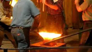 SOFA 2009: Welding Face Plate to Anvil