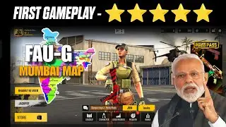 🇮🇳 FAU-G DOMINATION MULTIPLAYER GAMEPLAY | BASTI MAP FAUG | HOW TO PLAY FAU-G GAME