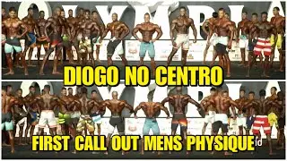 DIOGO MONTENEGRO E CAIKE PRO FIRST CALL OUT ! Diogo domina o centro! PreVias OLYMPIA MENS PHYSIQUE