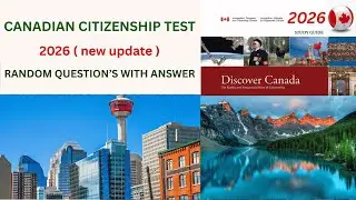 150 Civics Question's & Answer for Canadian Citizenship Interview 2026 in Random order. #citizenship