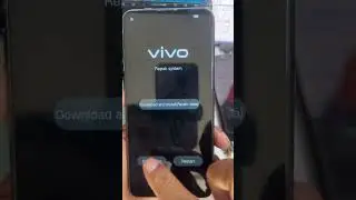 Tampilan Vivo repair sistem /hp vivo tidak bisa di sentuh layarnya