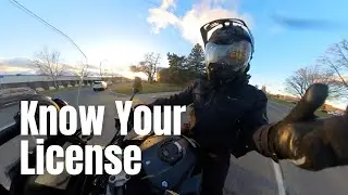 Motorcycle license restrictions : Ontario