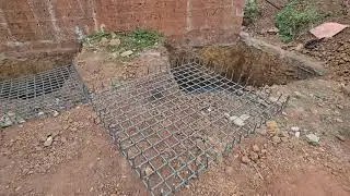 40 by 40 West Face House RCC Structural Design on site