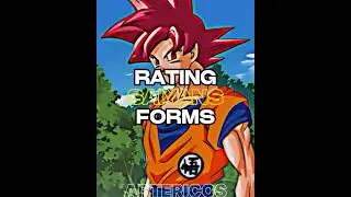 Rating Saiyan Forms | Dragon Ball ( Prince of egypt ) 