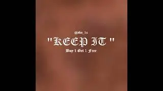 KEEP IT | Lil Uzi Vert x Iann Dior type beat | Cinematic Emotive Melodic Trap R&B Beat