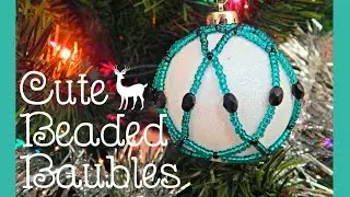 DIY Beaded Bauble/Christmas Tree Ornament (collab with SoCraftastic) &brvbar; The Corner of Craft