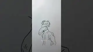 I destroyed my Gojo Drawing and made it better🔥